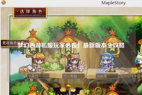 夢(mèng)幻西游私服玩家必看！最新版本全攻略