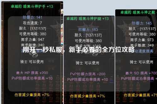 剛開(kāi)一秒私服，新手必看的全方位攻略