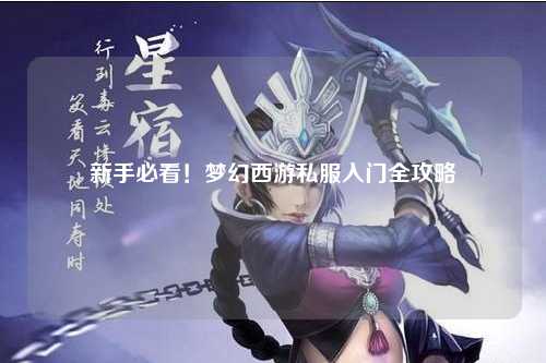 新手必看！夢幻西游私服入門全攻略